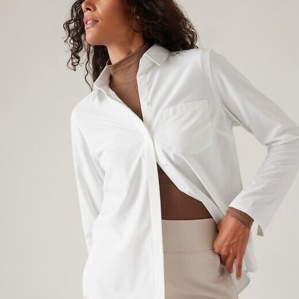Athleta 1X Everlasting Top - white